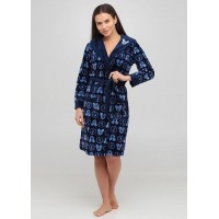 Халат Romeo Life M,L,XL,2XL  велюр 3486